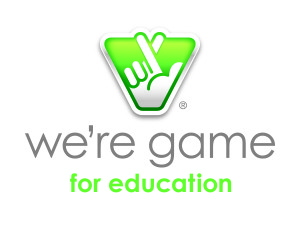 We're Game For Education-vert