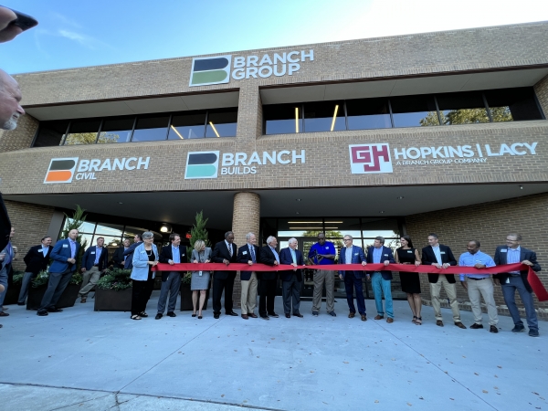 Branch Group Officially Opens New Headquarters Virginia Chamber Of